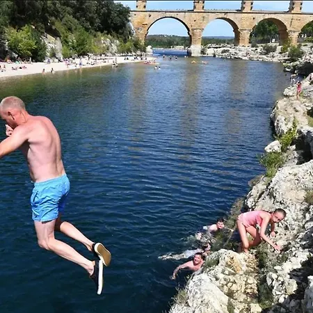 Tente Safari Au Pont Du Gard Luksustelt